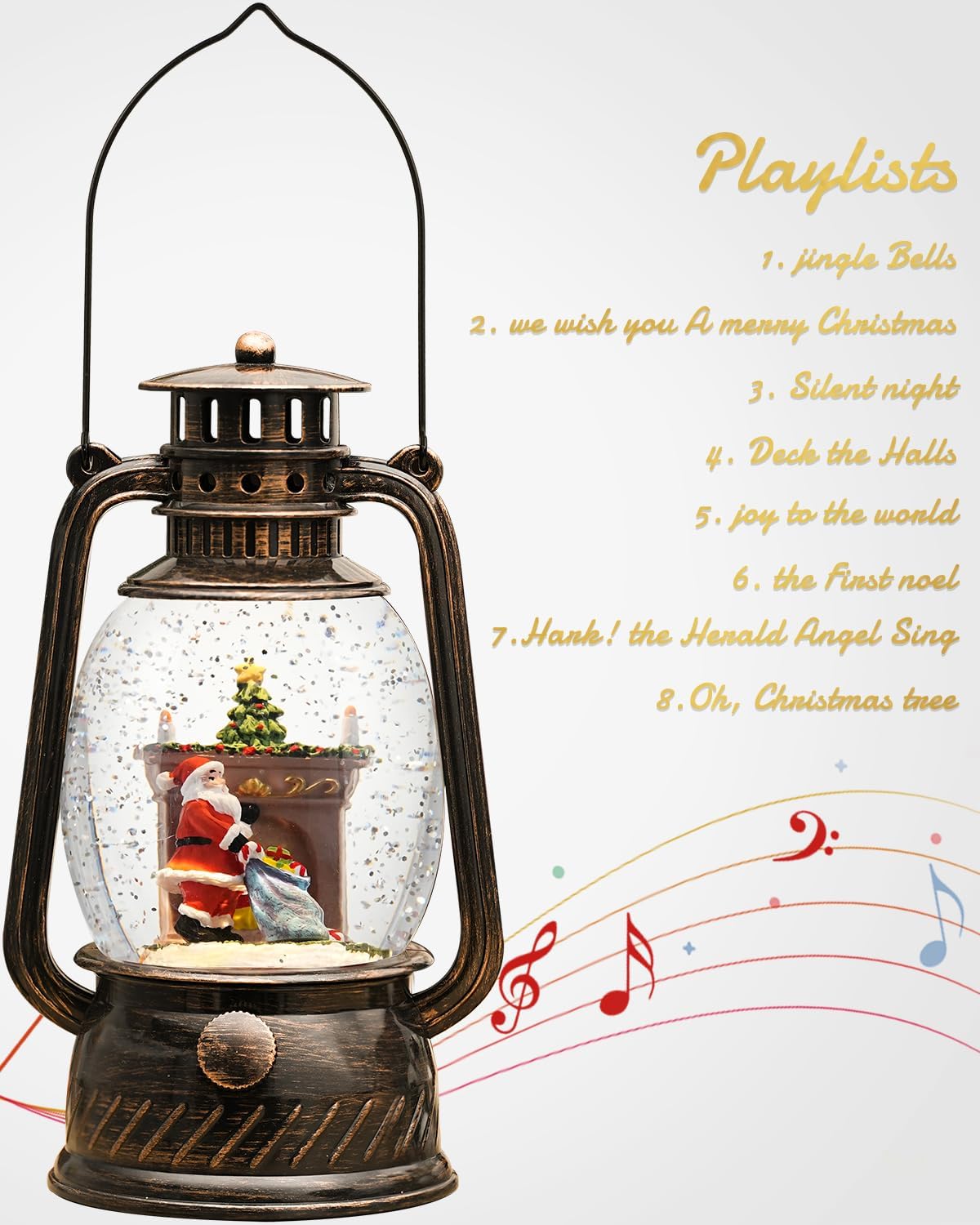 BowLift | Autumn Gloss Decorative Lamp with Pumpkins – Warm LED Light and 6-Hour Timer