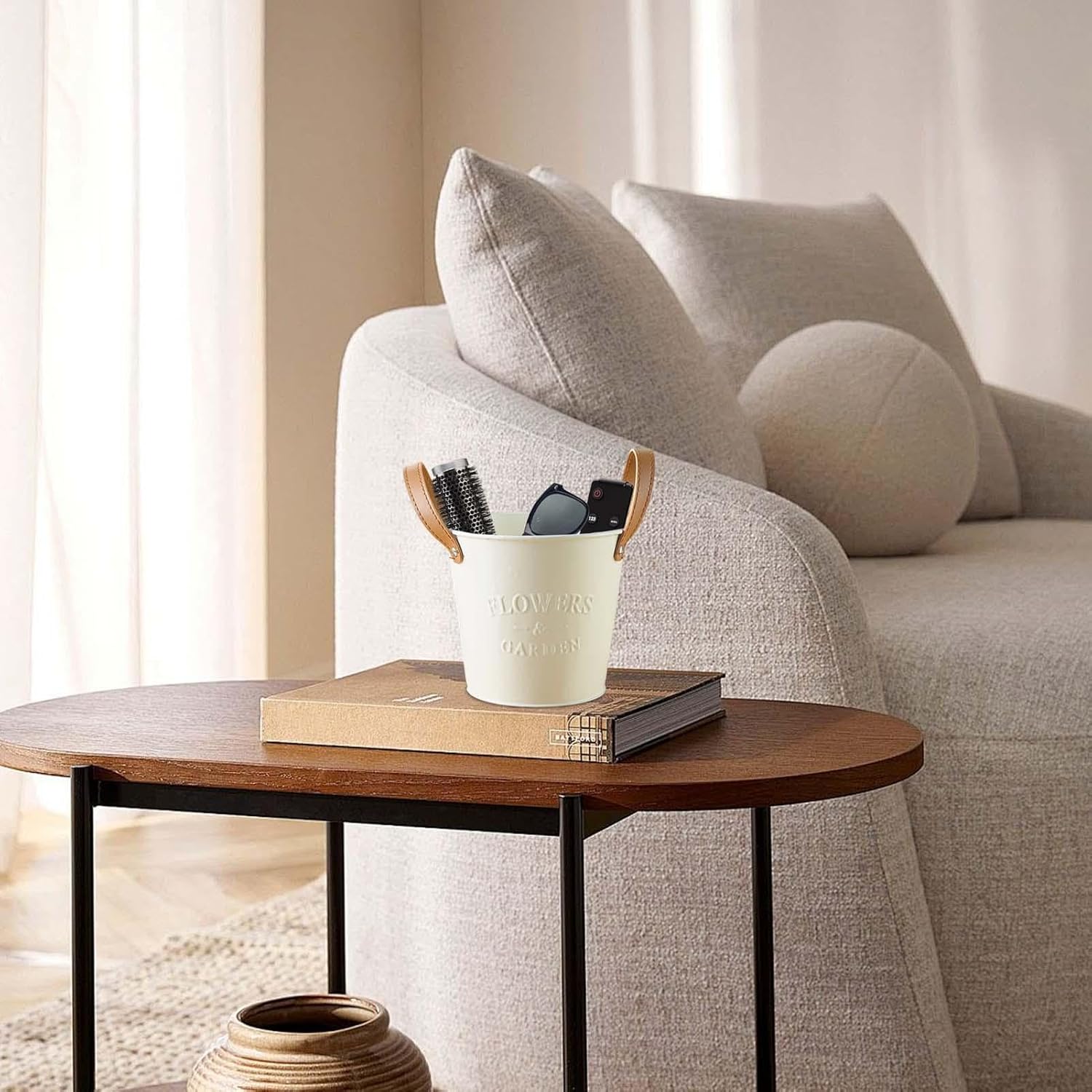 BowLift | Decorative plant pots with leather handles – flower pots for home and garden