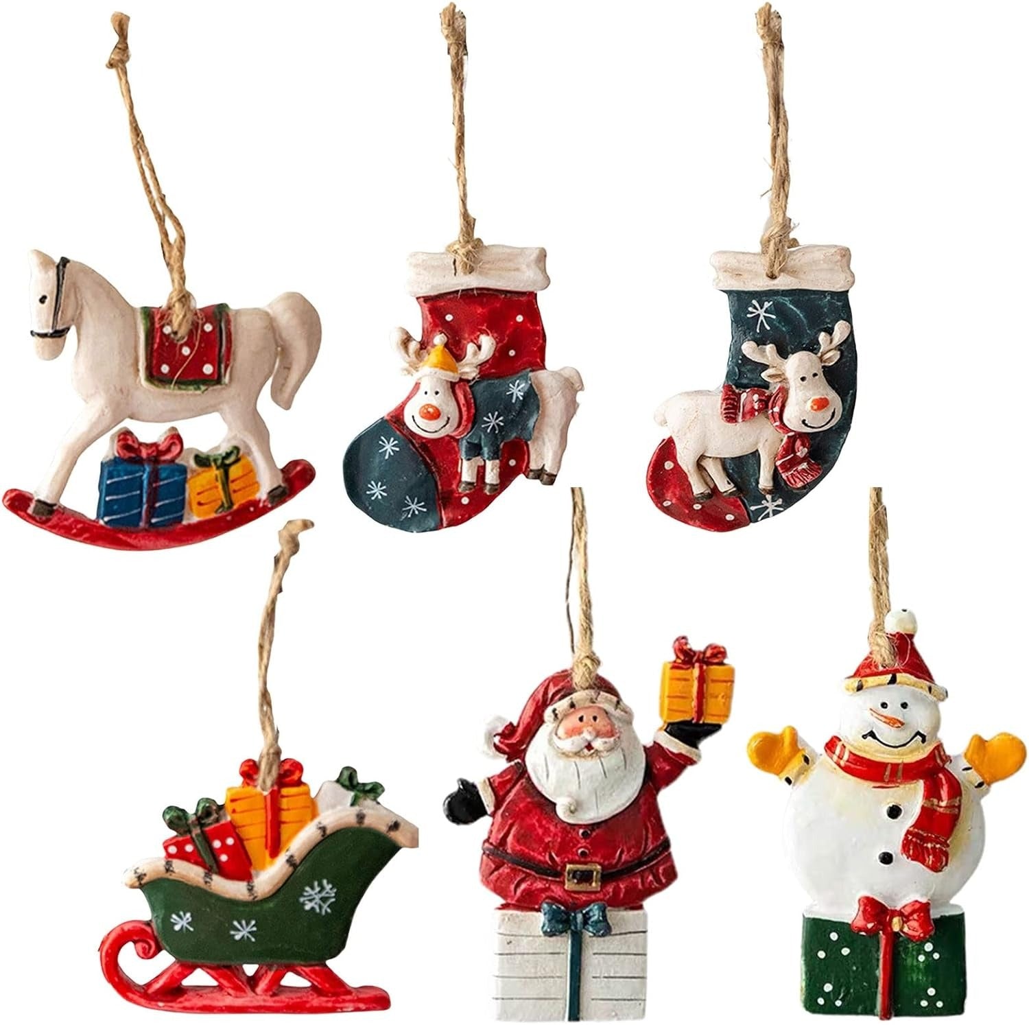 BowLift | Christmas Tree Hanging Resin Ornament Pendant