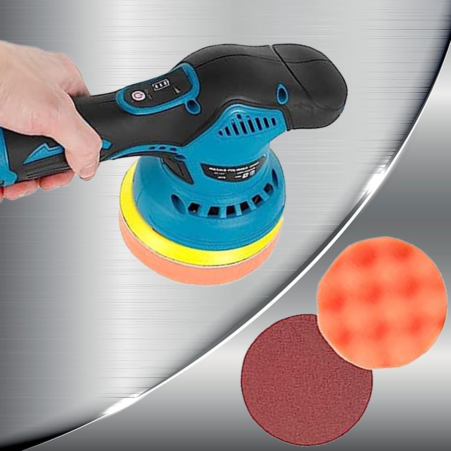 BowLift | Cordless Car Polisher with Dual Batteries and 8-Speed Control – Torvex