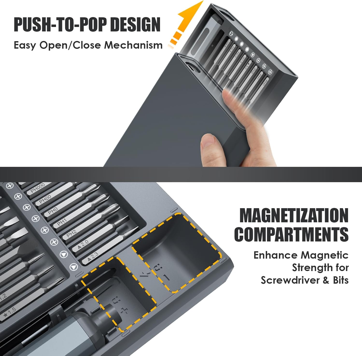 BowLift | ProFix 68-in-1 Electric Precision Screwdriver Set