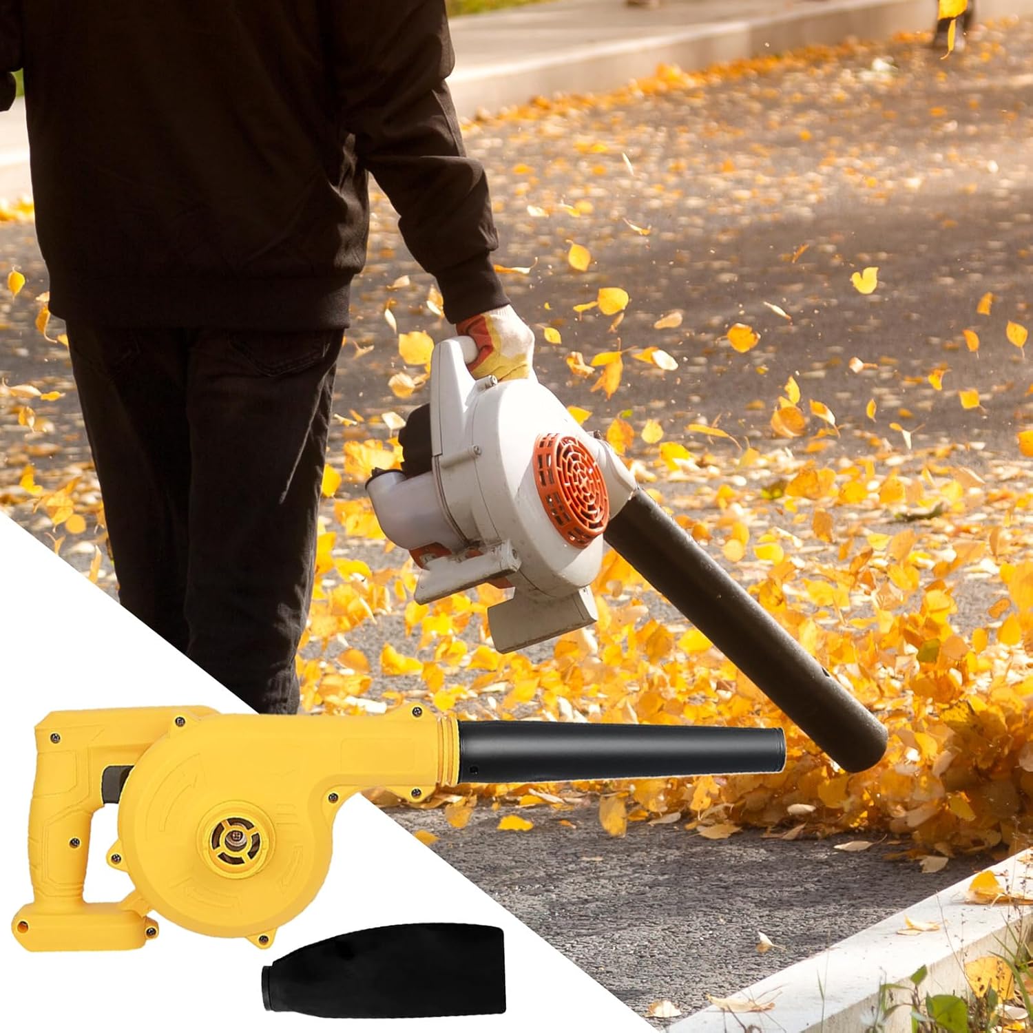 BowLift | Cordless Leaf Blower – Portable High-Power Handheld Air Duster for Yard & Snow – Veyro