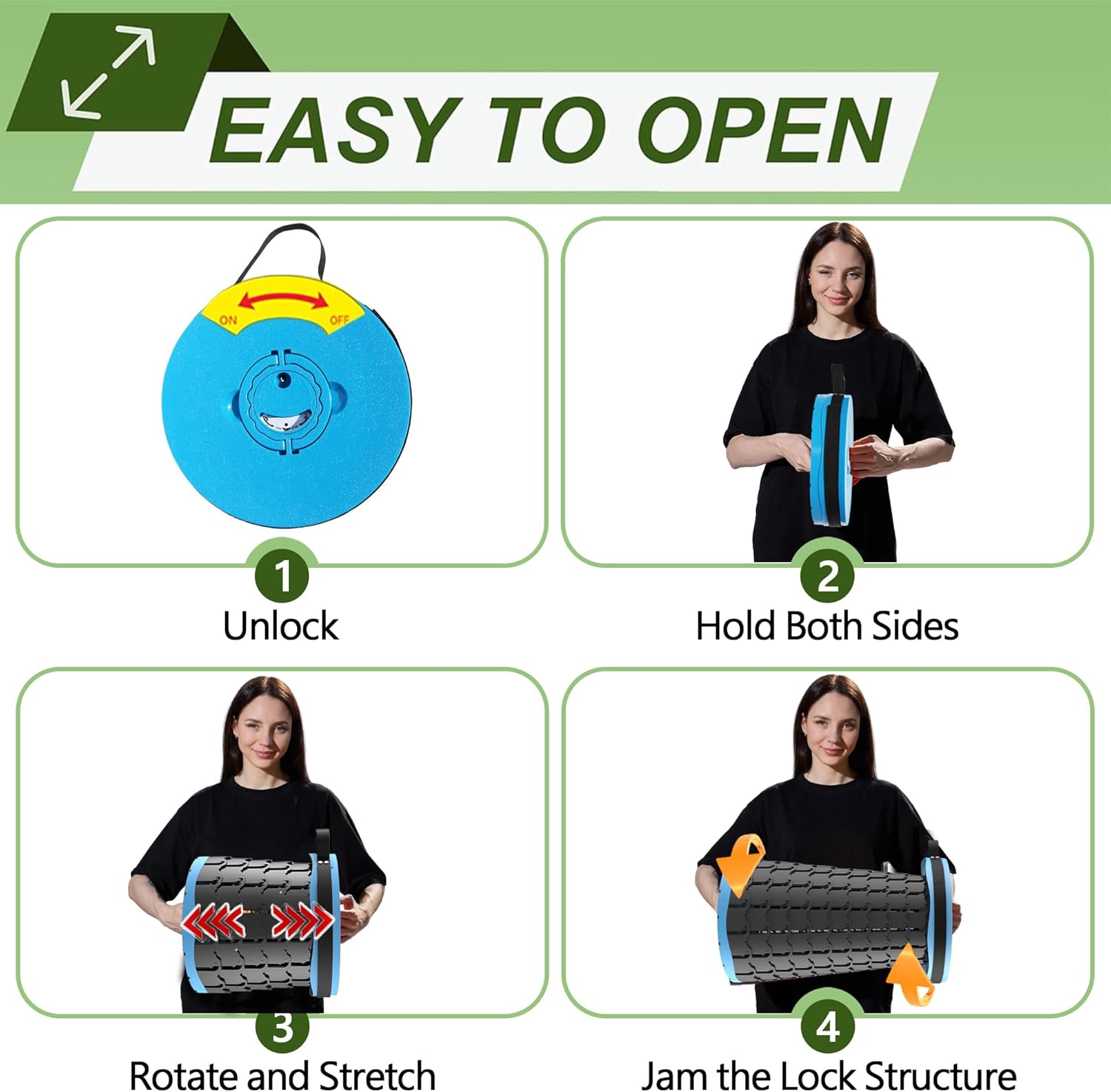 BowLift | Collapsible Stool with Cushion – SitMax