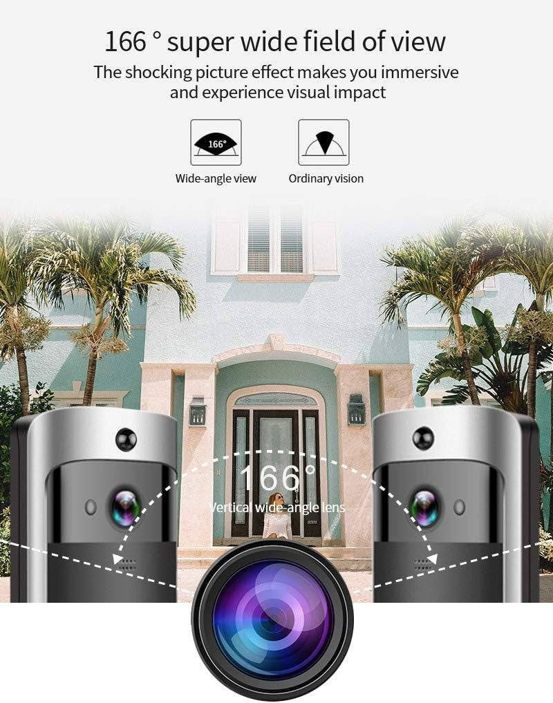 BowLift | Wireless HD WiFi Video Doorbell | Night Vision, Two-Way Intercom & Motion Alerts for Home Security