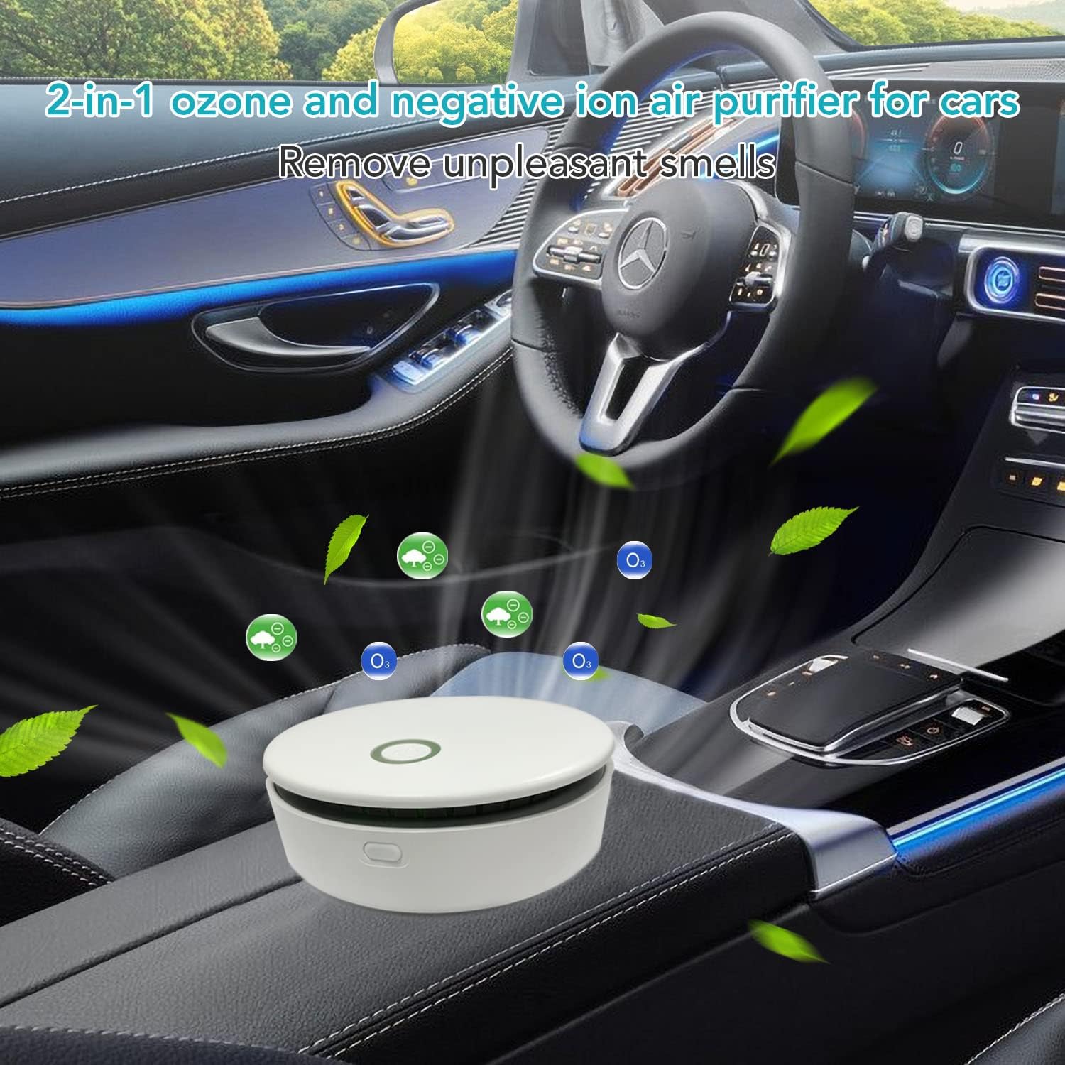 BowLift | FreshAir Ozone Odour Eliminator – Portable Air Purifier for Smoke, Pet Smells & Household Odours