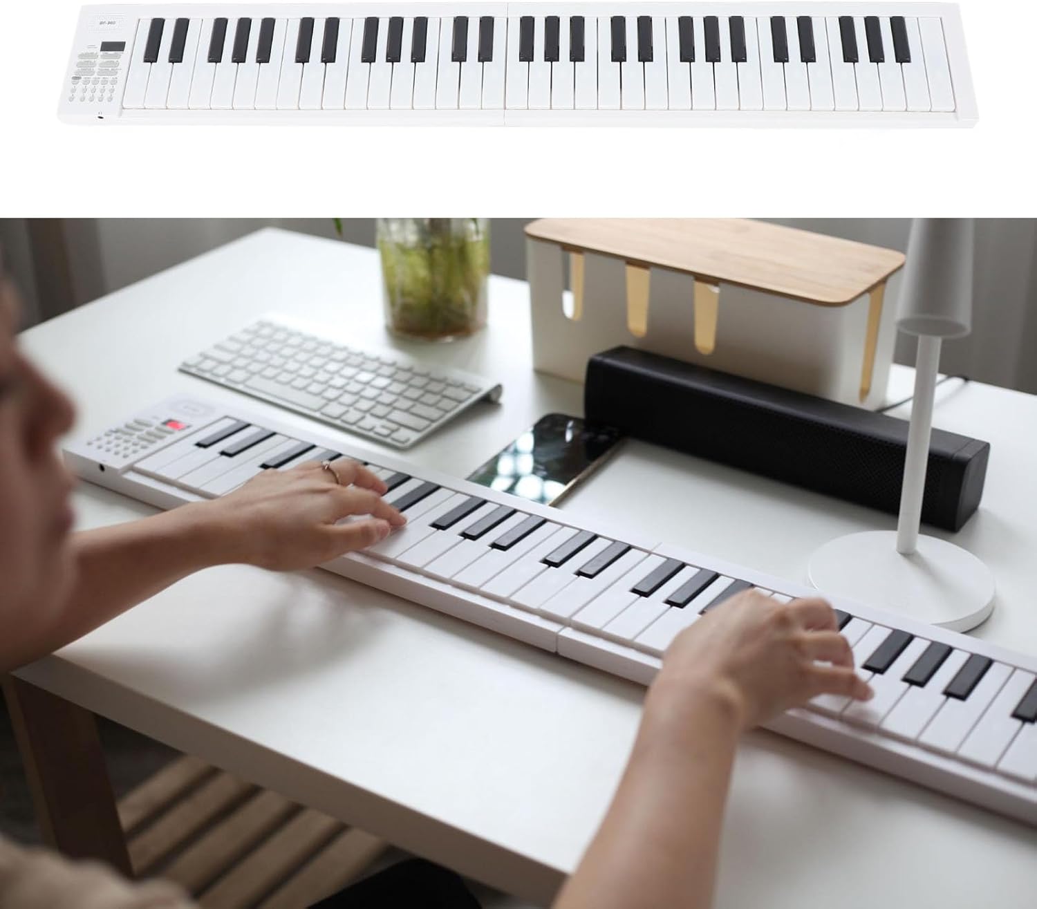 BowLift | 61-Key Foldable Digital Piano with Recording and Playback – Meliora