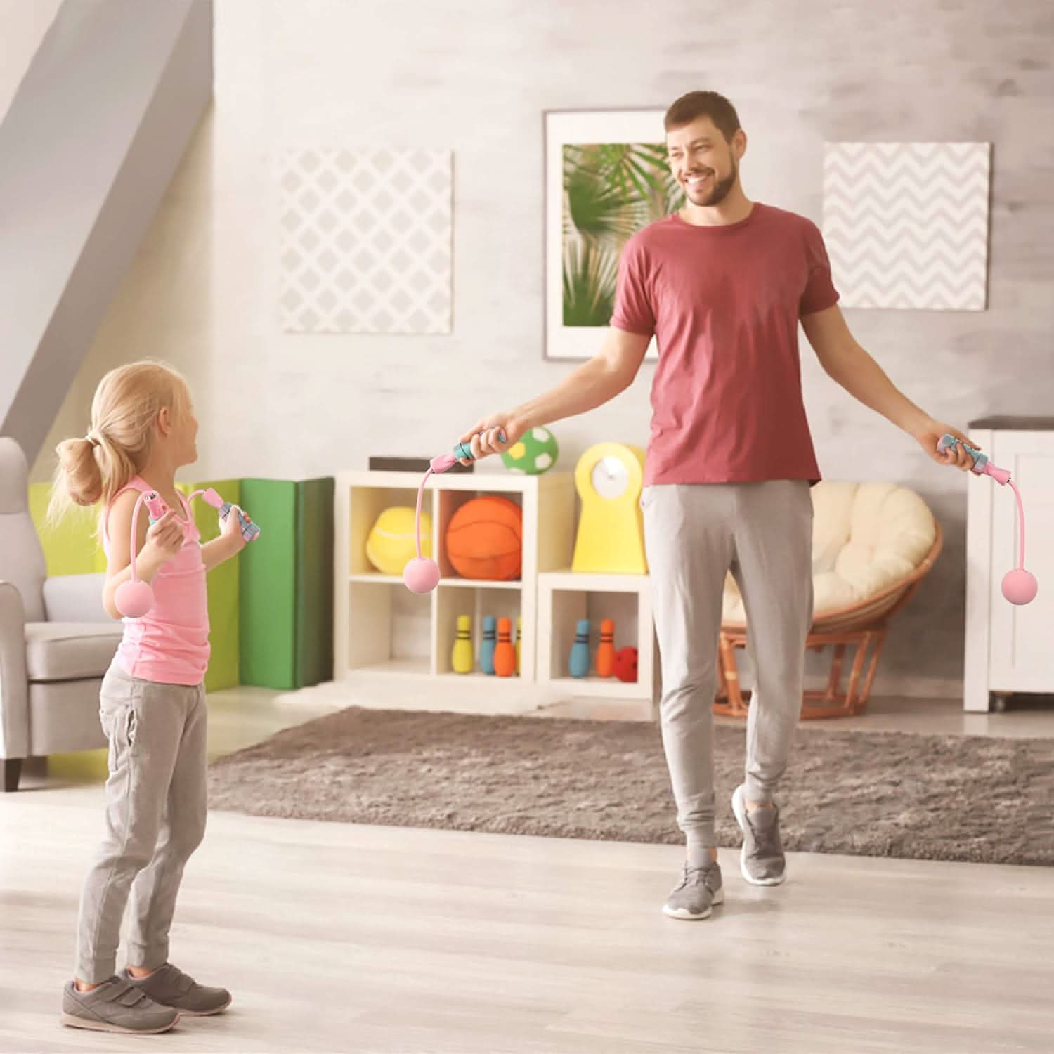 BowLift | Wireless weighted skipping rope for cardio & coordination