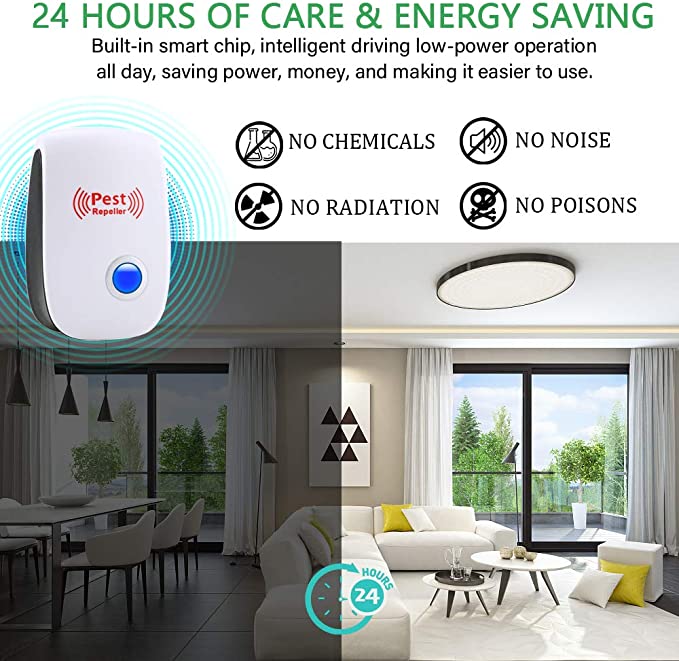 BowLift | Ultrasonic Rat Repeller Device - Effective Pest Control for Rodents in 48 Hours - Safe for Home & Garden Use