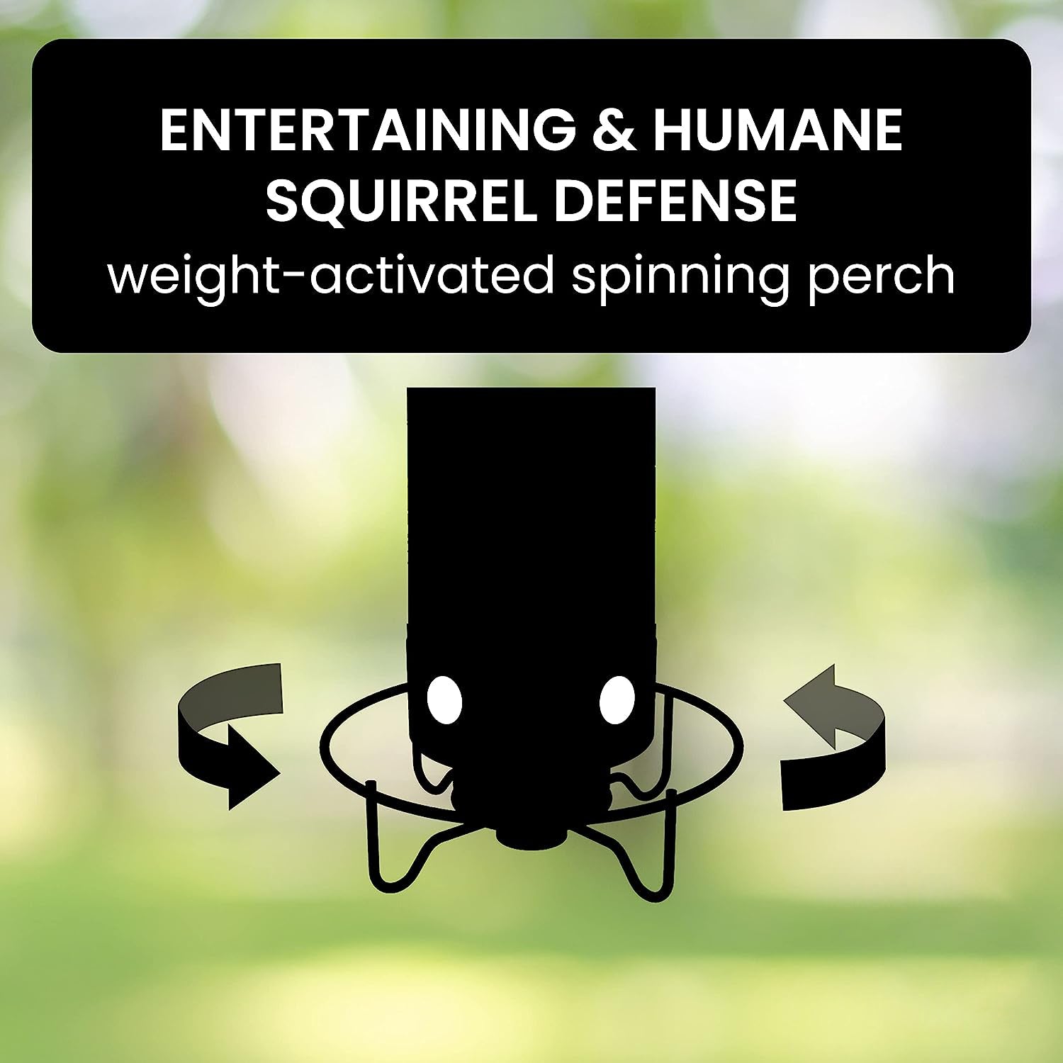 BowLift | Bird Feeder Hanging Metal Squirrel Proof Tube