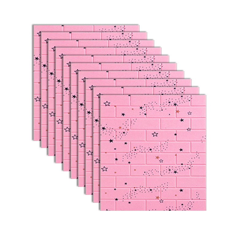 BowLift | XPE Foam Wall Cladding Star Pattern Square Waterproof Wall Cladding for the Living Room