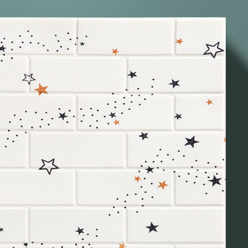 BowLift | XPE Foam Wall Cladding Star Pattern Square Waterproof Wall Cladding for the Living Room