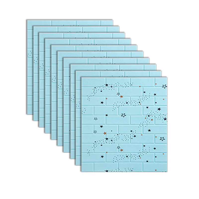 BowLift | XPE Foam Wall Cladding Star Pattern Square Waterproof Wall Cladding for the Living Room