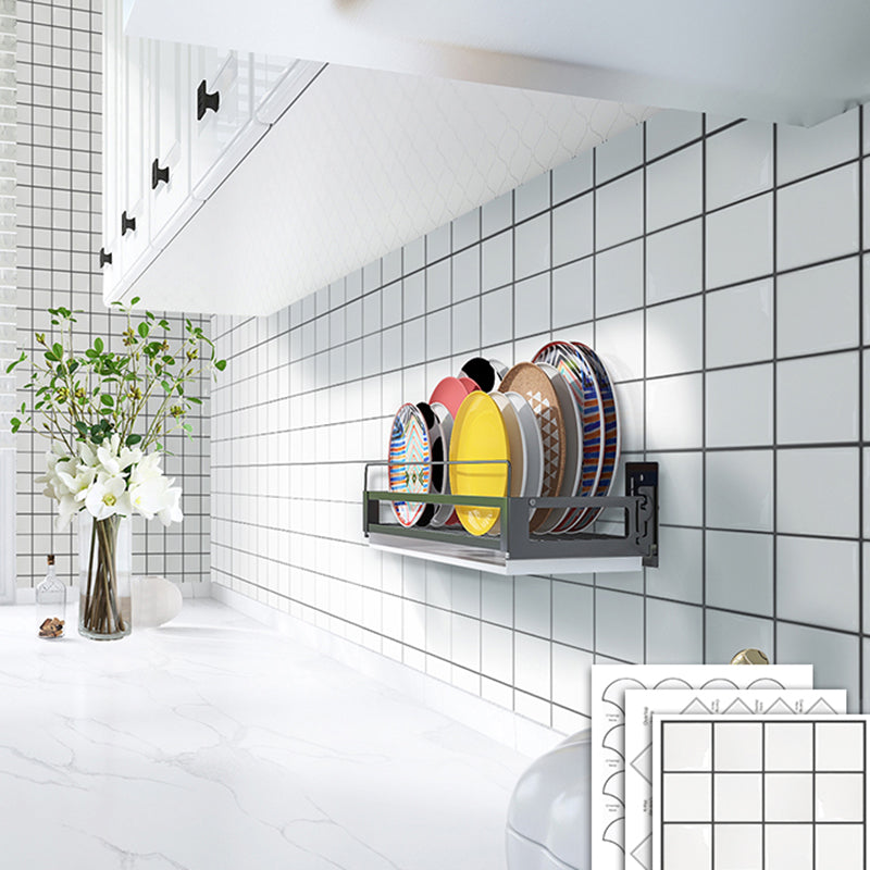 BowLift | Plastic Peel and Stick Wall Tiles 3D Square Peel and Stick Backing
