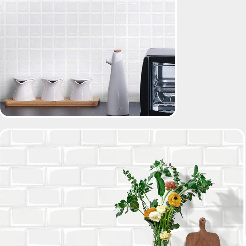 BowLift | Plastic Peel and Stick Wall Tiles 3D Square Peel and Stick Backing