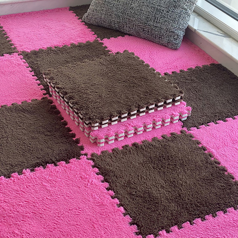 BowLift | Modern Carpet Tiles Level Loop Plug-in System Square Bedroom Carpet Tiles