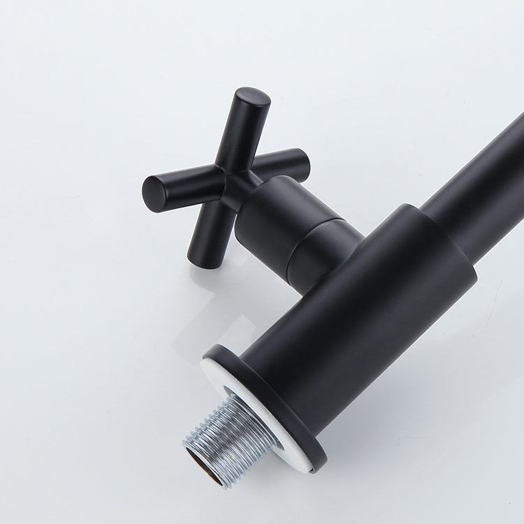 BowLift | Widely used wall-mounted bathroom sink faucet cross handle low arch faucet