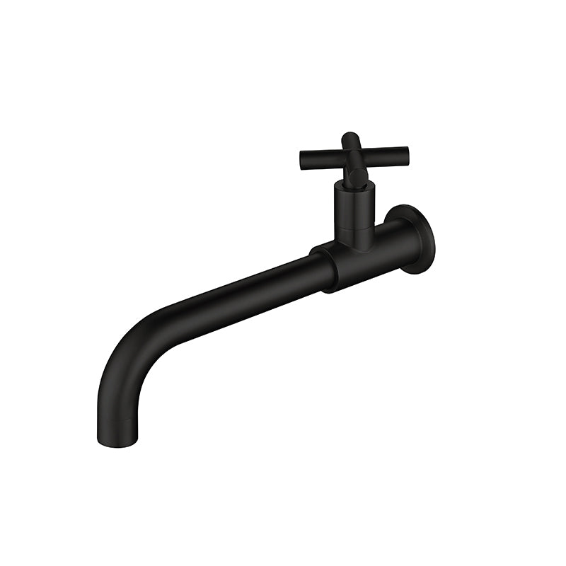 BowLift | Widely used wall-mounted bathroom sink faucet cross handle low arch faucet