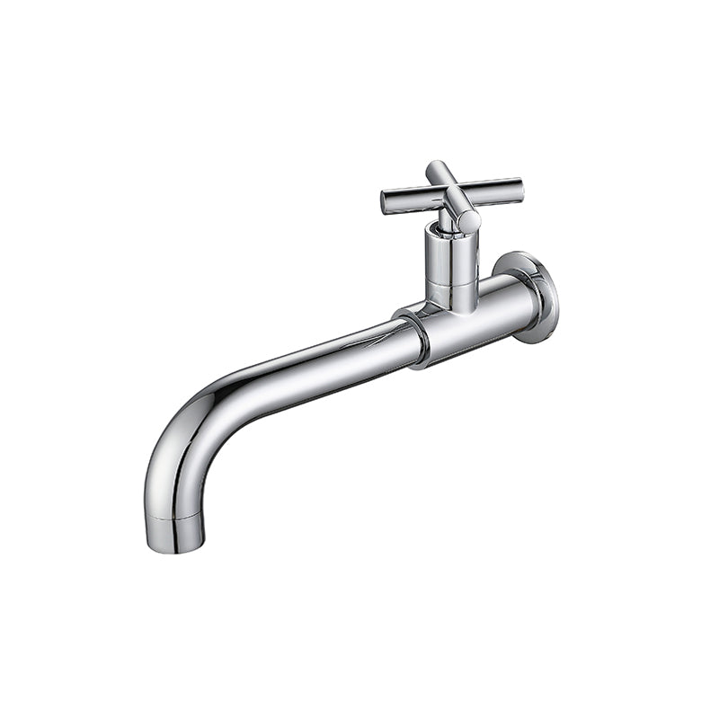 BowLift | Widely used wall-mounted bathroom sink faucet cross handle low arch faucet