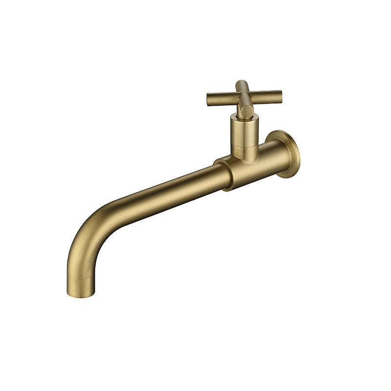 BowLift | Widely used wall-mounted bathroom sink faucet cross handle low arch faucet