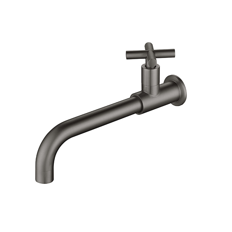 BowLift | Widely used wall-mounted bathroom sink faucet cross handle low arch faucet