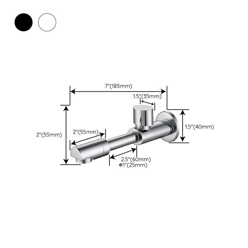 BowLift | Widely used wall-mounted bathroom sink faucet cross handle low arch faucet