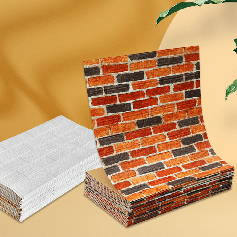 BowLift | Industrial Wall Panel 3D Brick Wall Panels Waterproof Stickers Wall Tiles Set of 10