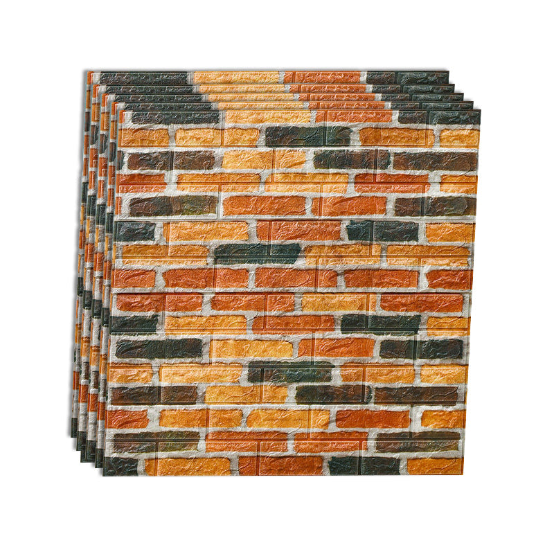 BowLift | Industrial Wall Panel 3D Brick Wall Panels Waterproof Stickers Wall Tiles Set of 10