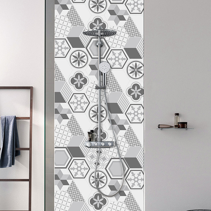 BowLift | Plastic Mosaic Tile Wallpaper Hexagonal for Stick and Remove Back Wall Tile