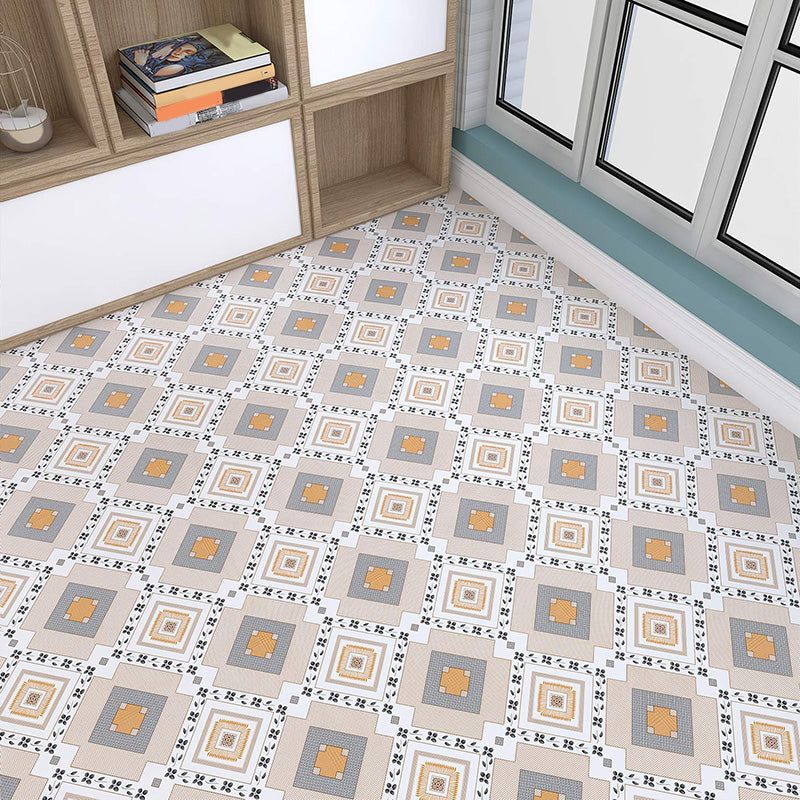 BowLift | Home Indoor Vinyl Floor Spiral Marble Print Square PVC Vinyl Floor