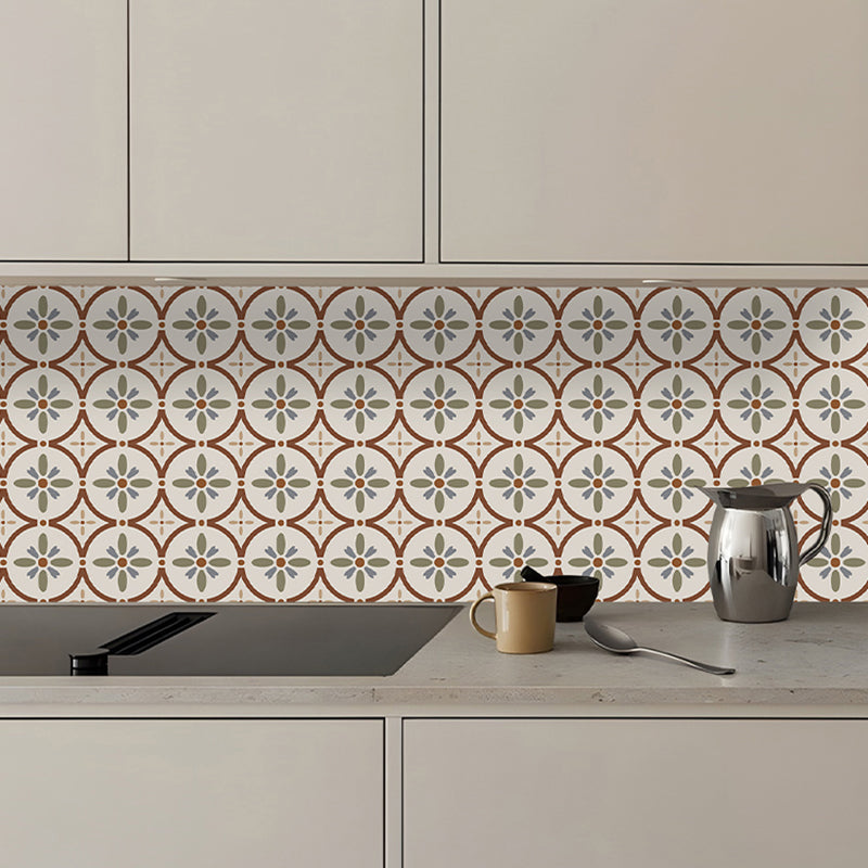 BowLift | Waterproof Peel & Stick Tile Square Pattern Print Single Tile