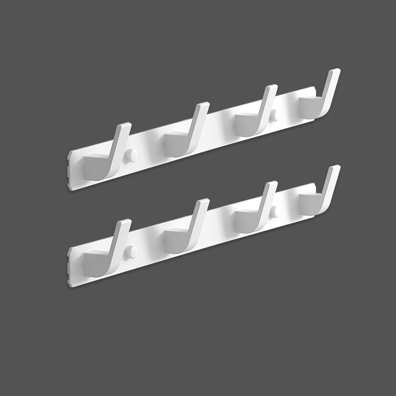 BowLift | Mattes Finish Modern Bathroom Accessories 2 - Piece Bathroom Accessory Set, Bathrobe Hooks