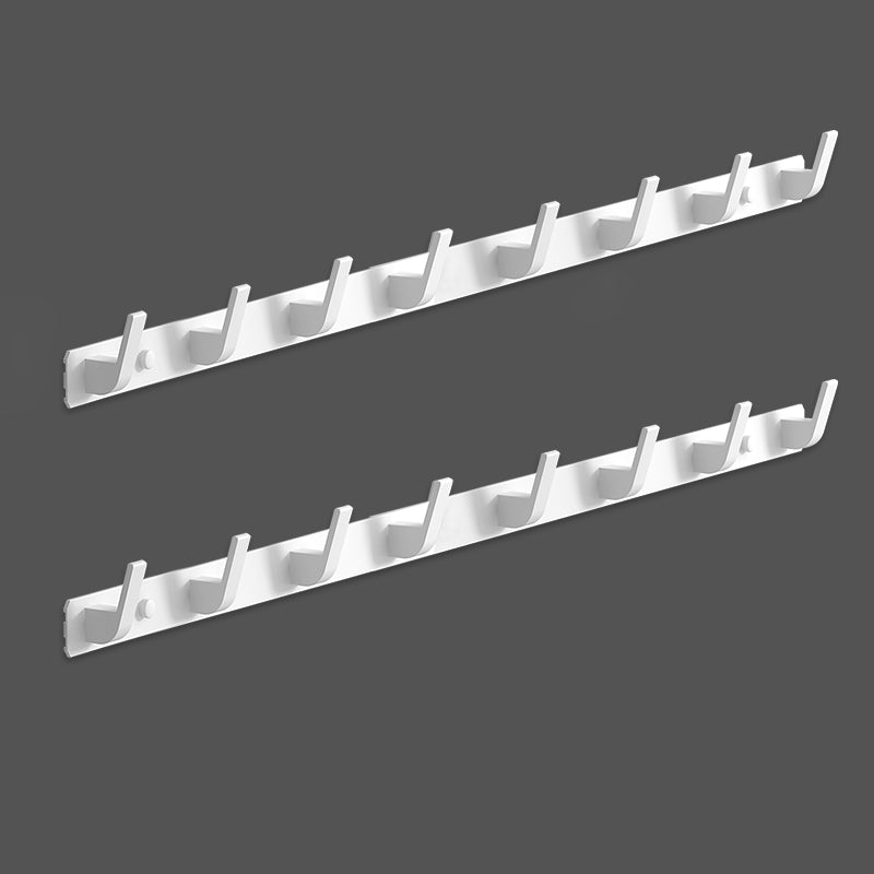 BowLift | Mattes Finish Modern Bathroom Accessories 2 - Piece Bathroom Accessory Set, Bathrobe Hooks