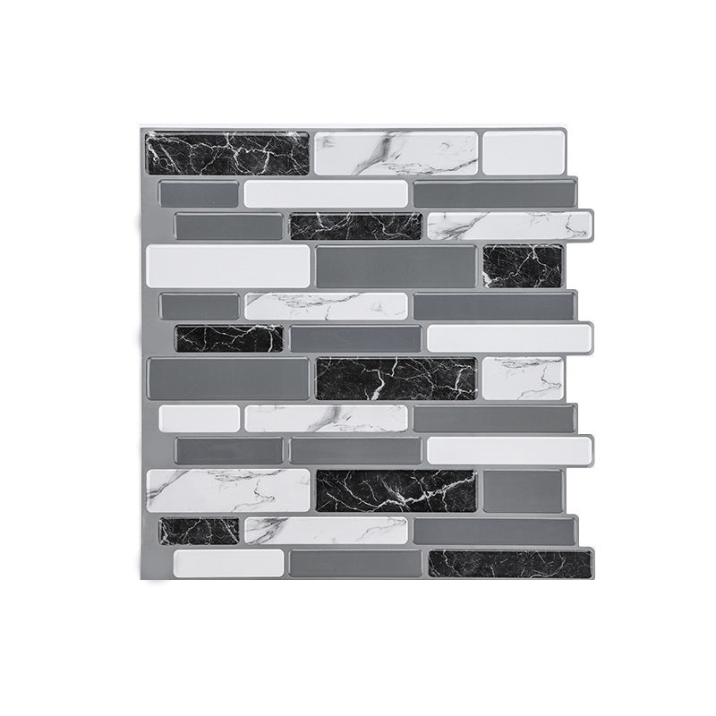 BowLift | Plastic Peel & Stick Subway Tile Modern Simple Subway Tile Wallpaper