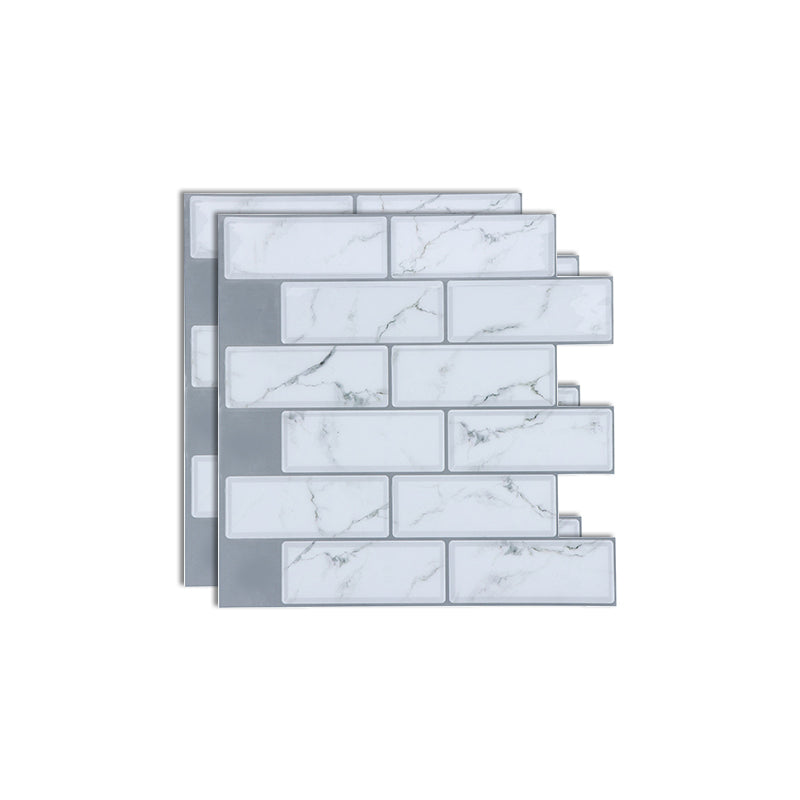 BowLift | Plastic Peel & Stick Subway Tile Modern Simple Subway Tile Wallpaper