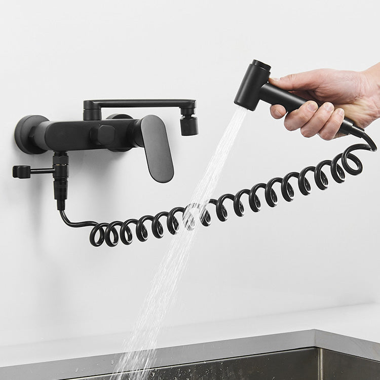 BowLift | Metal Bathtub Faucet Trim Contemporary Lever Handle Bathtub Faucet Trim
