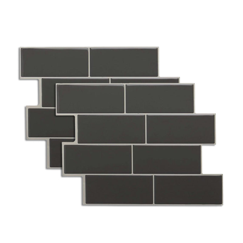 BowLift | Peel & Stick Subway Tile Stain Resistant PVC Rectangle Peel & Stick Tile for Shower 2 Pack