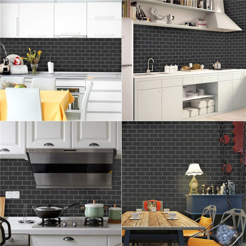 BowLift | Peel & Stick Subway Tile Stain Resistant PVC Rectangle Peel & Stick Tile for Shower 2 Pack