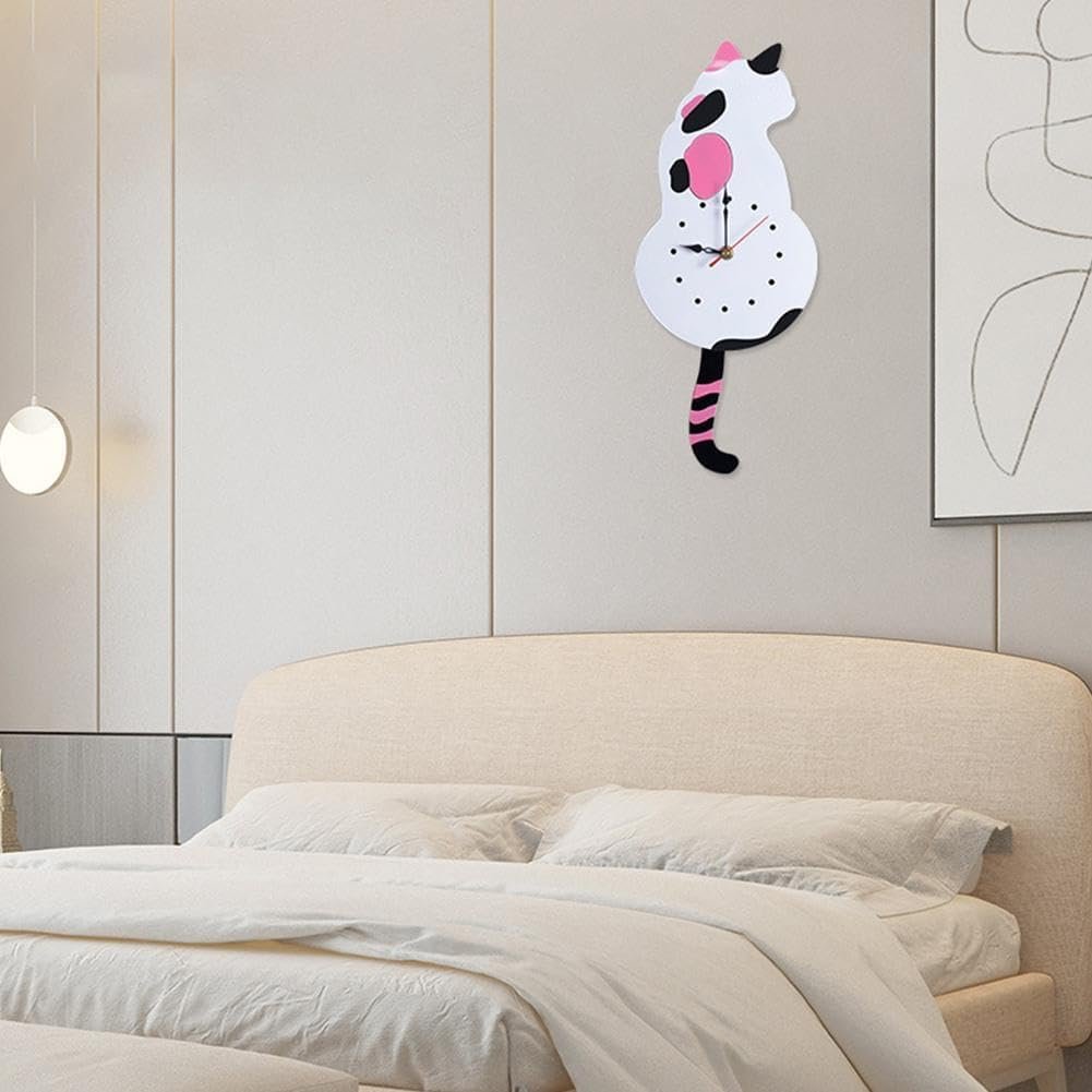 BowLift | Creative Cute Cat Clock With A Movable Tail
