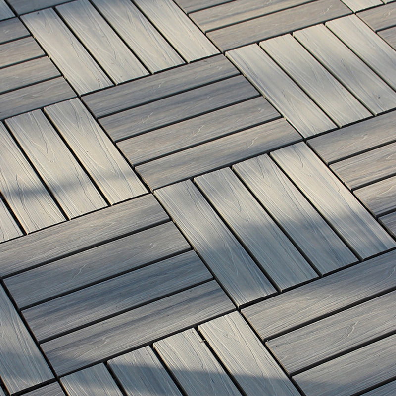BowLift | Deck Plank drilled hardwood tiles exterior flooring