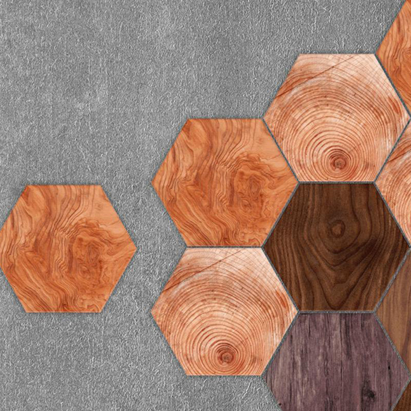 BowLift | Peel & Stick Tiles Stain Resistant Hexagonal Plastic Peel & Stick Tiles 20-Pack