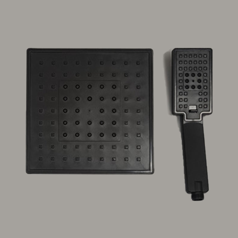 BowLift | Square Shower Head Combination Standard Spray Pattern with Hand Shower