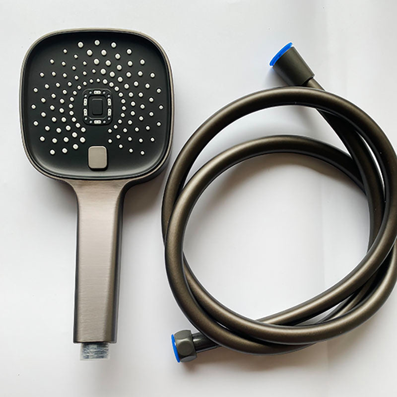 BowLift | Black Large Shower Head Standard Spray Pattern with Hand Shower
