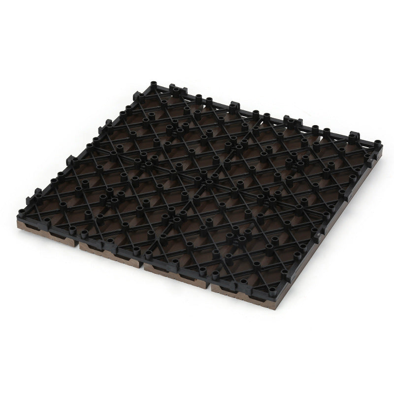 BowLift | 12" X 12" Deck/Patio floor tiles 4-Slat Square for outdoor patio tiles
