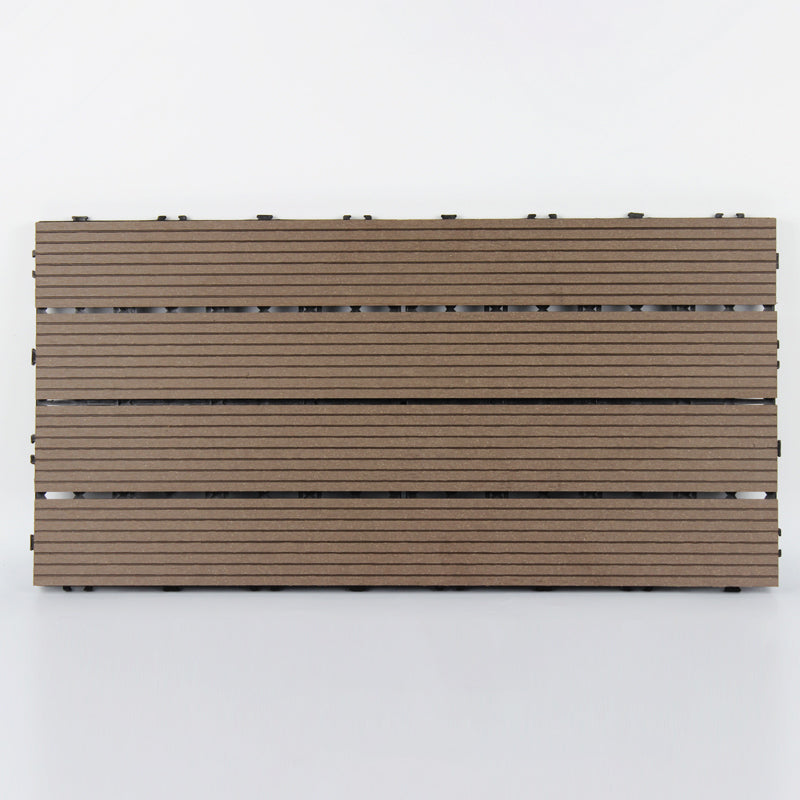 BowLift | 12" X 24" Deck/Pavement Floor Tiles 4-Slat Decking Tiles