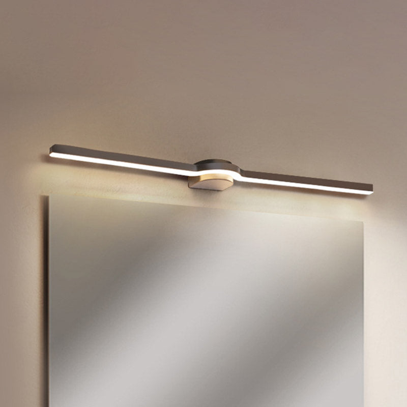 BowLift | 16"/23.5" L Acrylic Slim Line Wall Lamp Modern LED Wall Lamp Sconces in Black, White/Warm Light