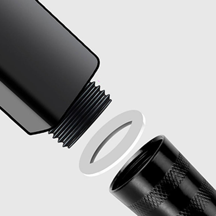 BowLift | Modern Rectangular Hand Shower in Black 3 Spray Wall Mounted Hand Shower