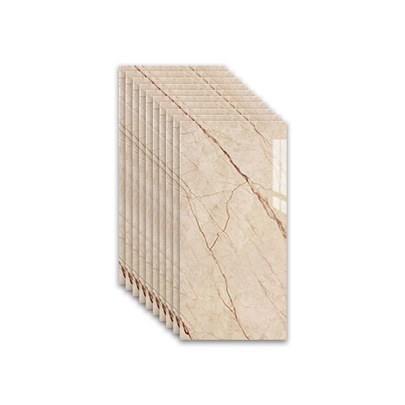 BowLift | Marbleized scratch-resistant PVC tile peel and stick tile for backsplash wall