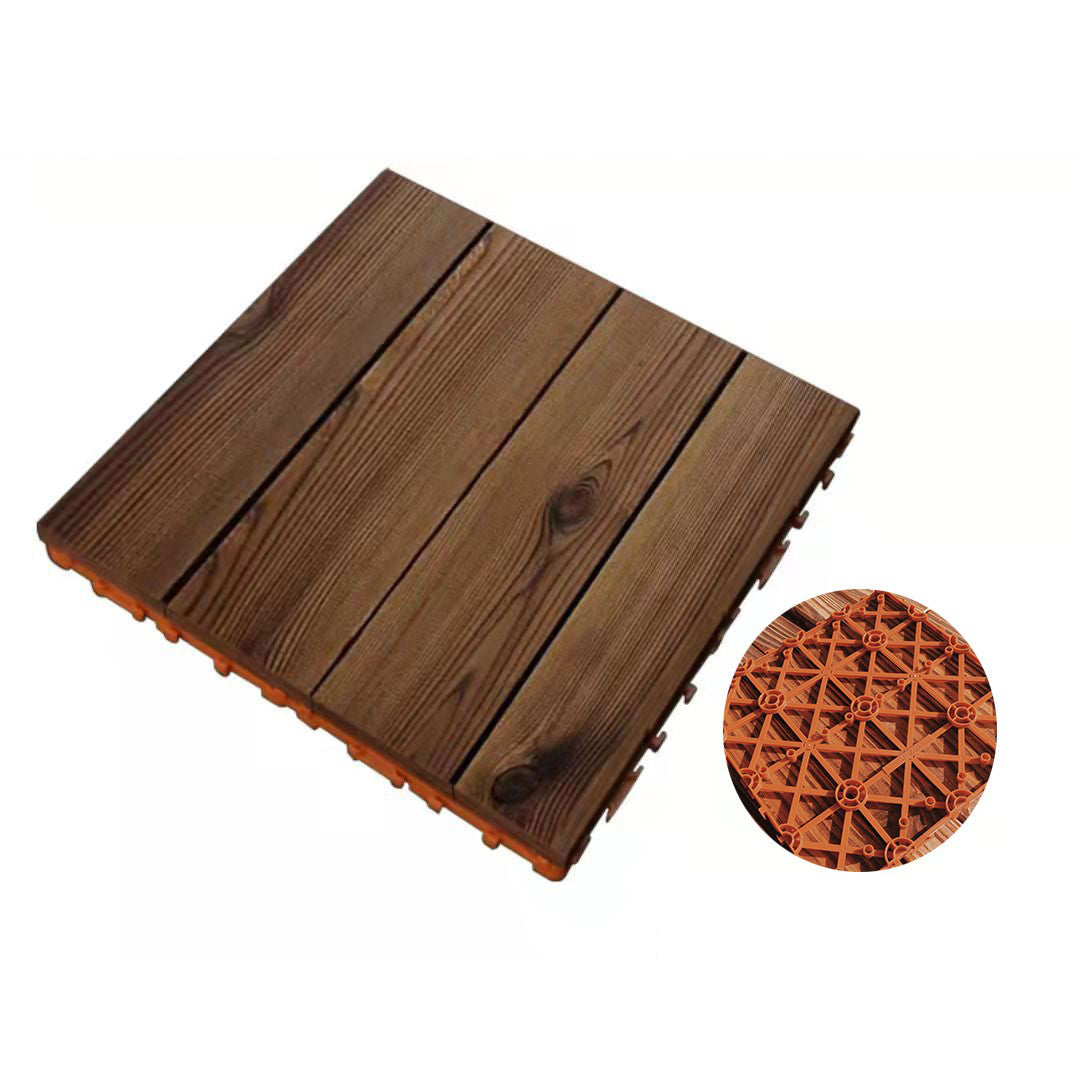 BowLift | Wood Deck/Patio Floor Tiles with Click Installation Floor Slabs Tiles