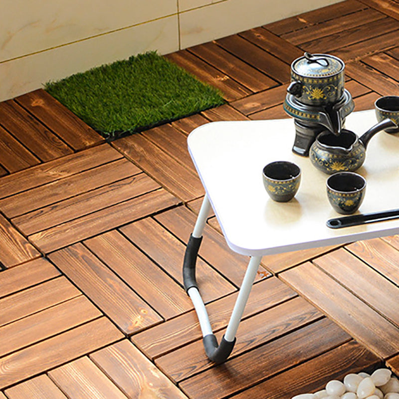 BowLift | Wood Deck/Patio Floor Tiles with Click Installation Floor Slabs Tiles