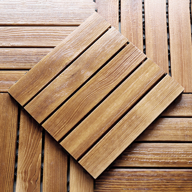 BowLift | Wood Deck/Patio Floor Tiles with Click Installation Floor Slabs Tiles